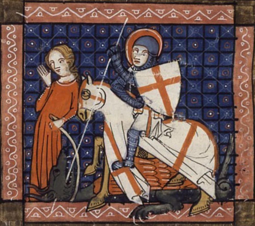 St George manuscript image