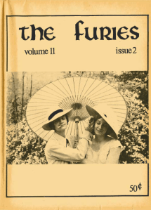Front cover of The Furies Vol 11 Issue 2